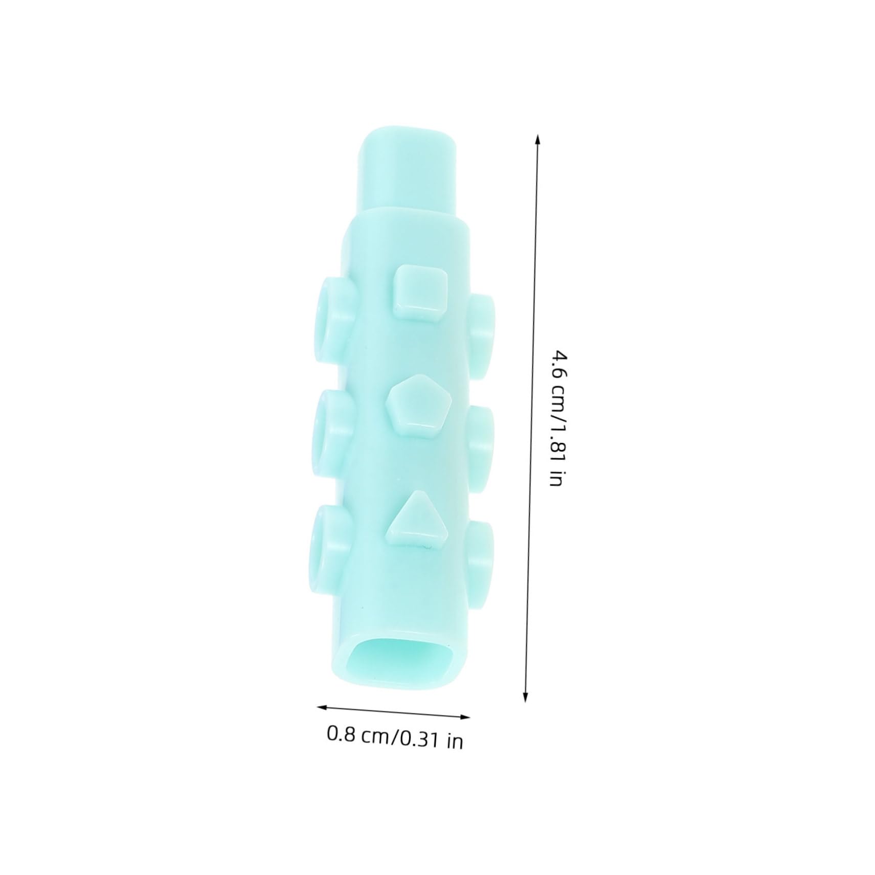 Extendable Pencil Caps 8-Pack - Anti-Scratch & Drop-Resistant for Kids - Perfect for School & Art