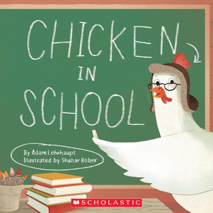 Funny Chicken in School Costume - Cute Pet Outfit for Dogs & Cats - Perfect for Halloween, Dress-Up Parties & Photo Shoots
