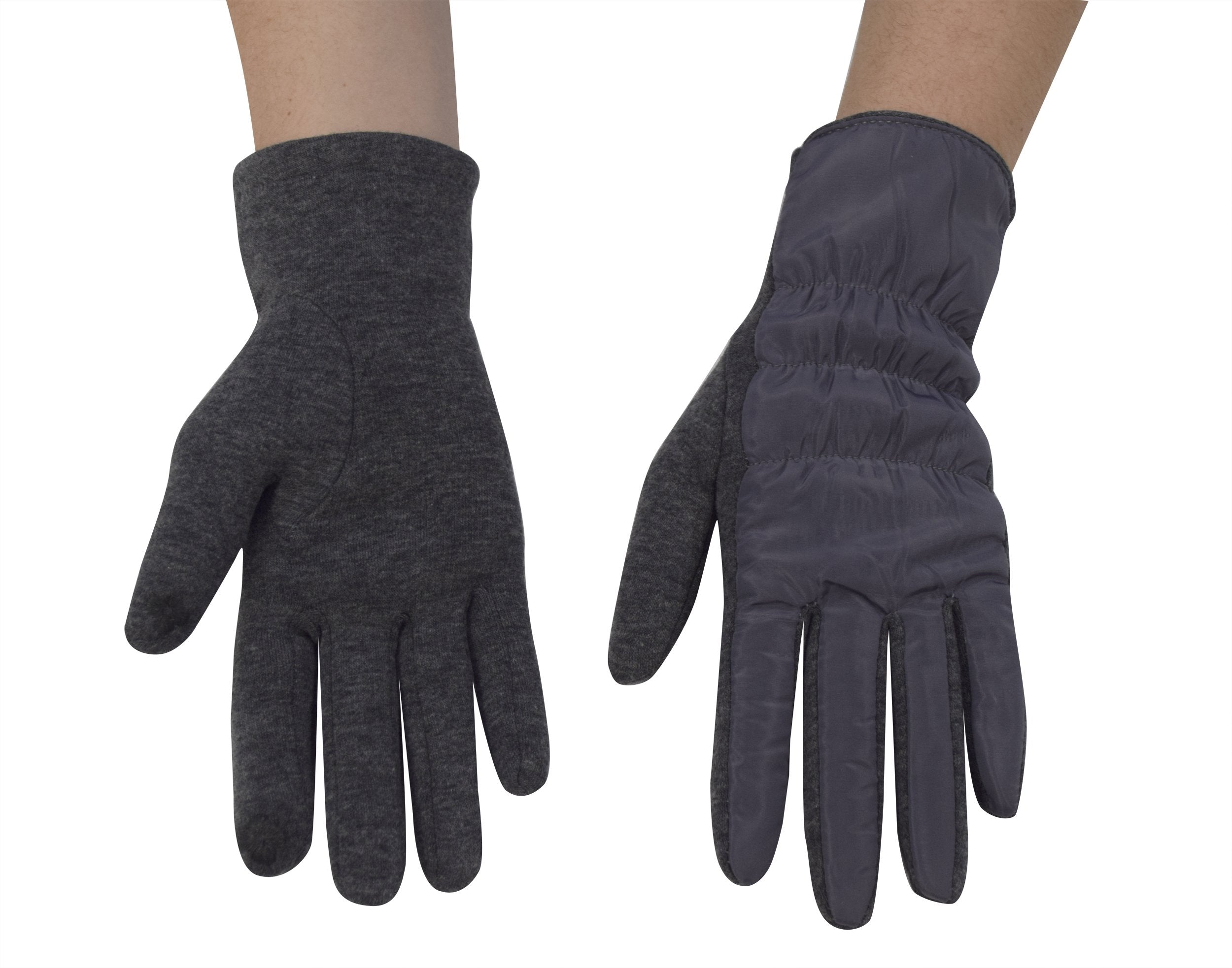 Women's Touchscreen Fleece Lined Winter Gloves - Warm Texting & Driving Gloves for Cold Weather, One Size Grey 66 - Perfect for Commuting, Outdoor Activities & Smartphone Use