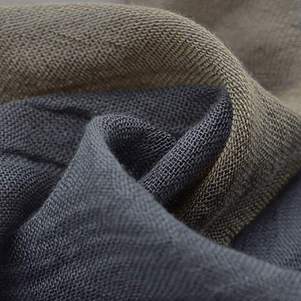 Men's Winter Tassel Scarf - Soft Warm Lightweight Shawl for Fall & Winter - Fashionable Wrap Scarf in Classic Colors - Perfect for Outdoor Activities & Cold Weather Protection