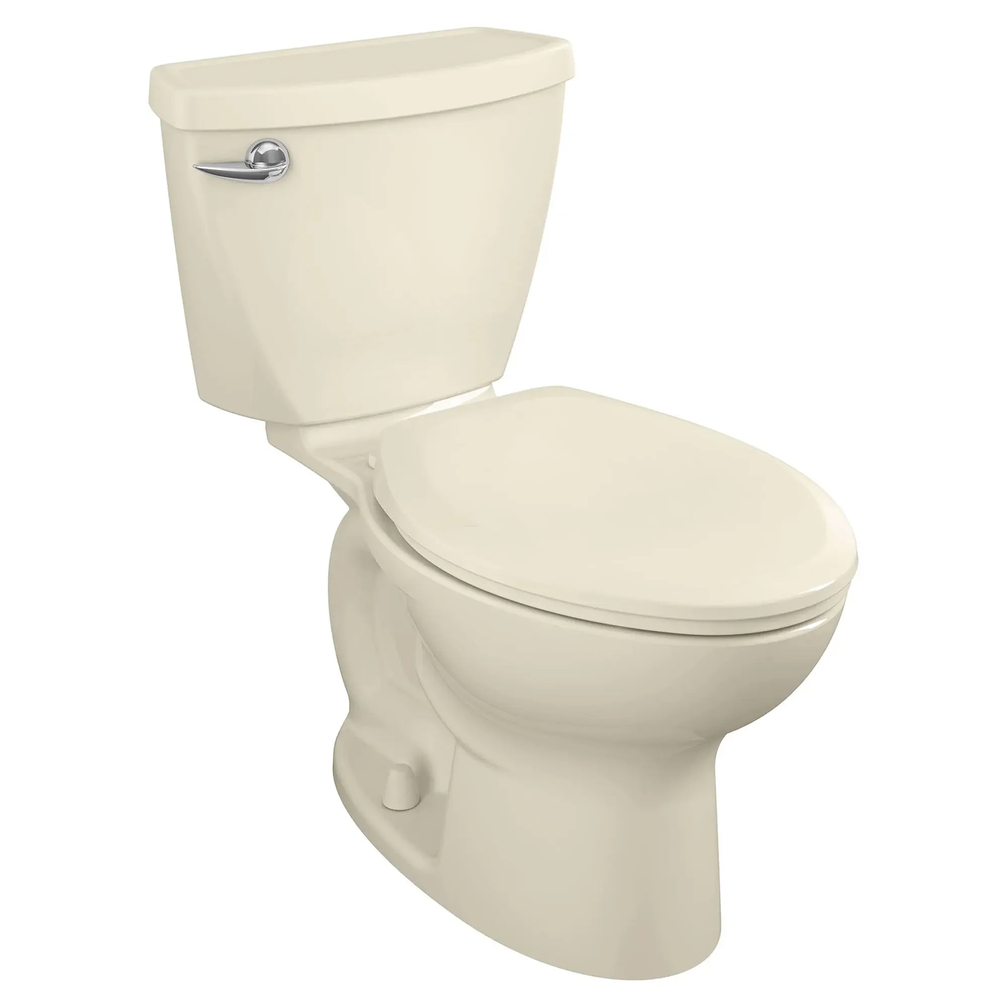 Cadet 3 1.28 GPF/4.8 LPF Left Trip Lever Elongated Toilet - 15 Inch Bowl, 10 Inch Rough-In - Perfect for Small Bathrooms & Water-Efficient Homes