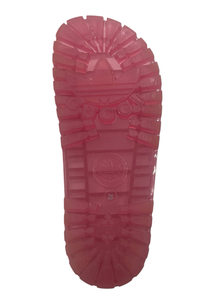 Gucci x Adidas Jelly Slides for Women - Size 36 (US 6) | Comfortable Summer Sandals for Beach, Pool & Casual Wear