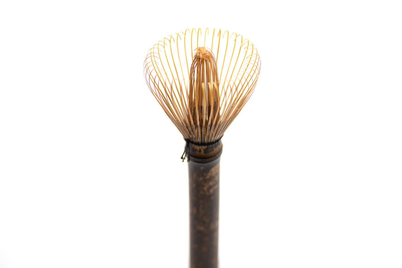 Premium Bamboo Matcha Whisk - Long Handle Chasen for Traditional Japanese Tea Ceremony | Perfect for Whisking Matcha Powder at Home, Cafe, or Tea Shop