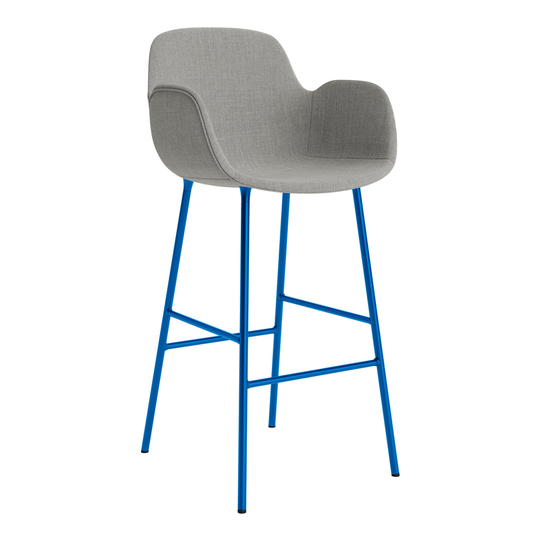 Form Bar Armchair - Fully Upholstered Modern Lounge Chair for Living Room, Bar, or Office | Comfortable Seating for Home Decor