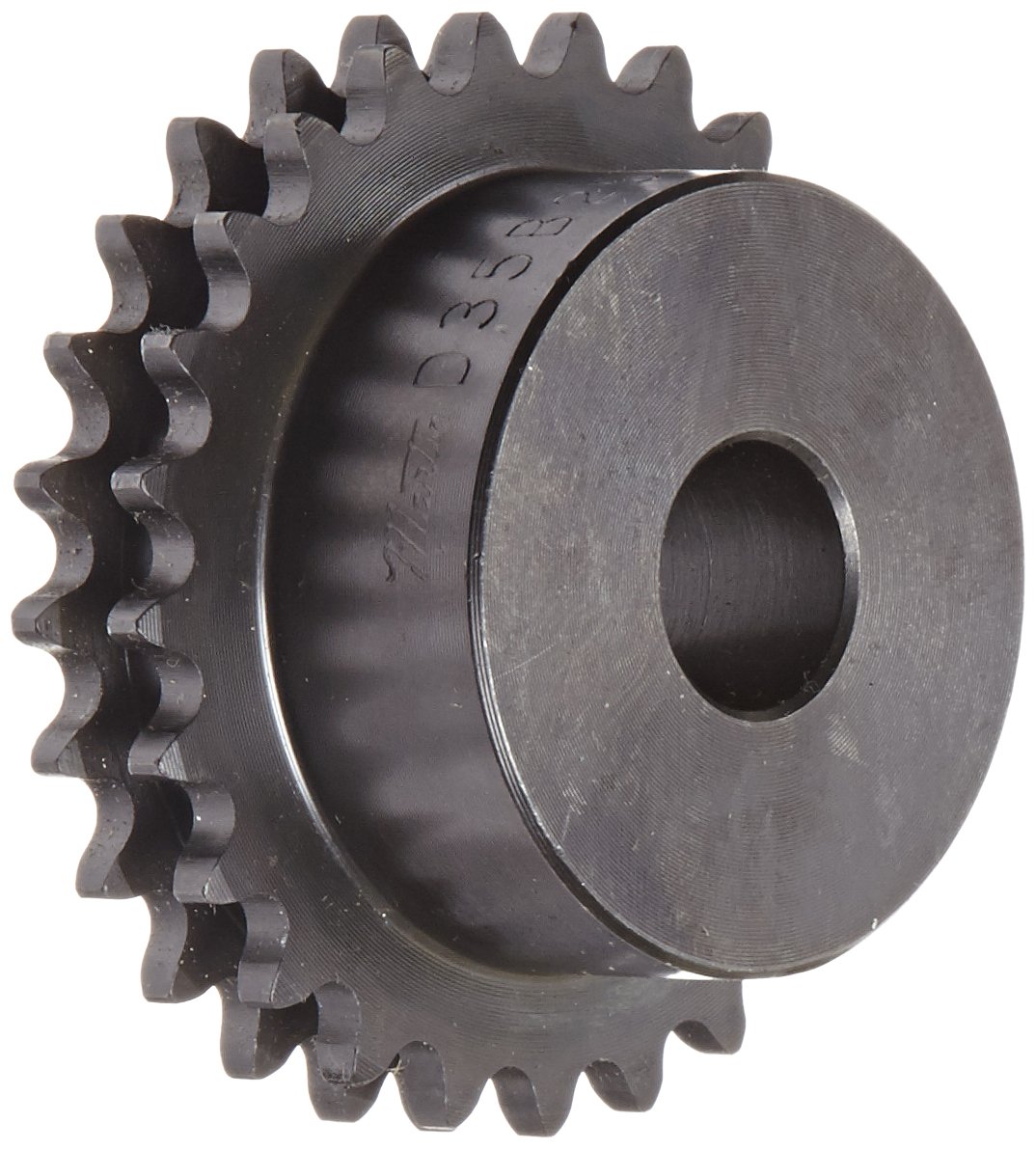 Martin Roller Chain Sprocket - Hardened Teeth, Reboreable Type B Hub, Double Strand 35 Chain Size (0.375