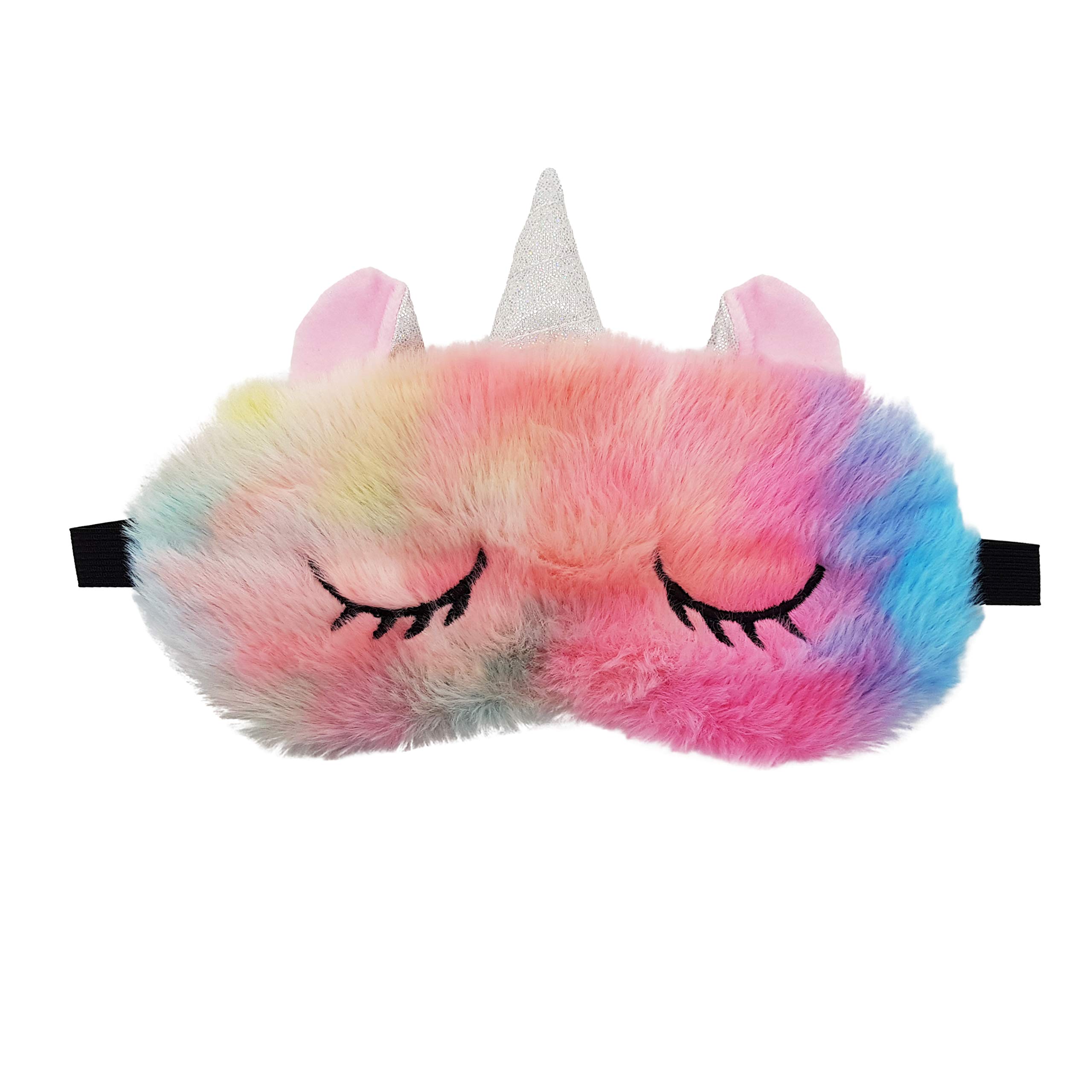 Jenna™ Soft Unicorn Eye Mask for Sleeping, Insomnia Relief, Meditation & Puffy Eyes - Comfortable Dark Circle Treatment - Perfect for Travel, Nap & Relaxation at Home