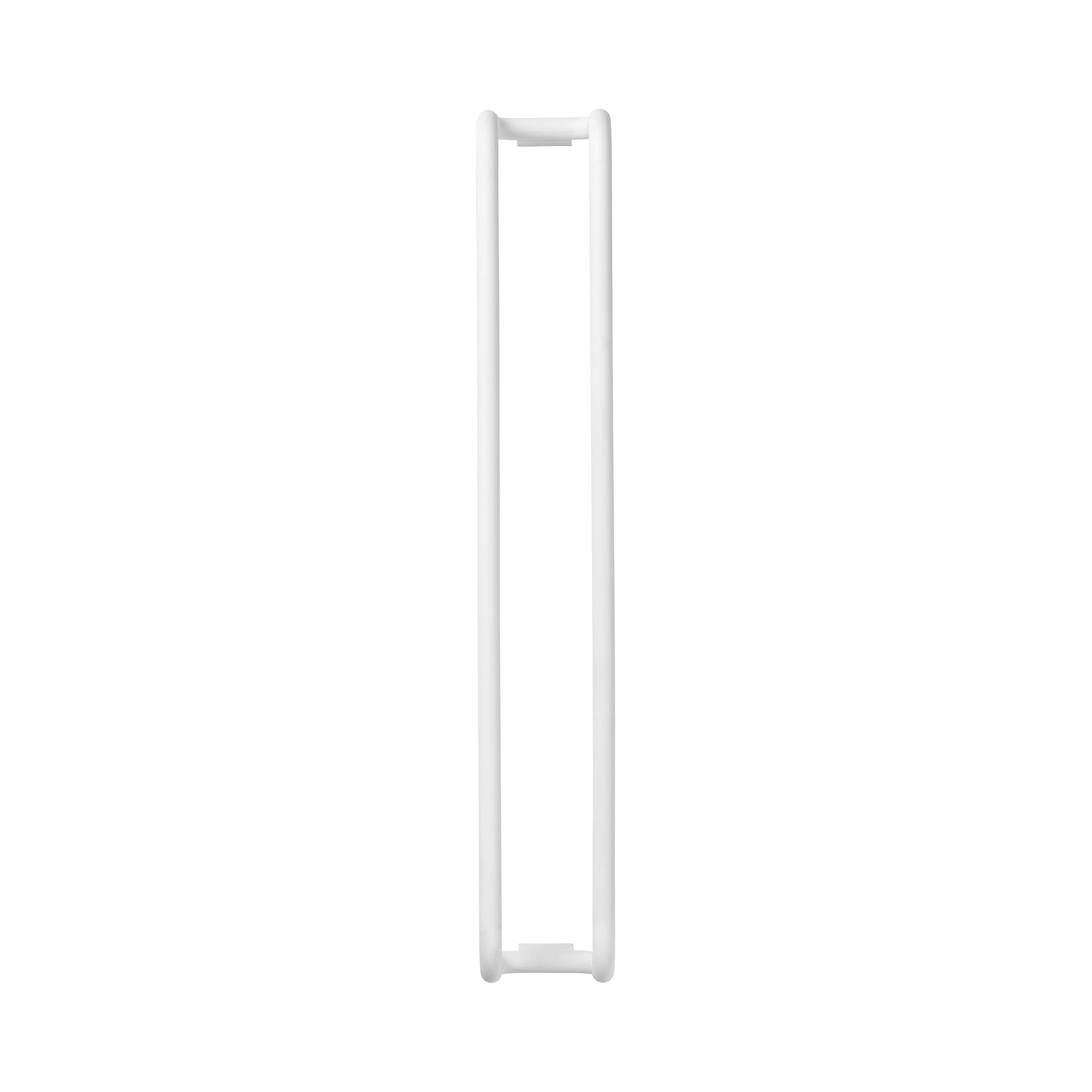 Blomus MODO Modern Hand Towel Holder - White Titanium Coated for Bathroom & Kitchen | Durable & Stylish Home Accessory