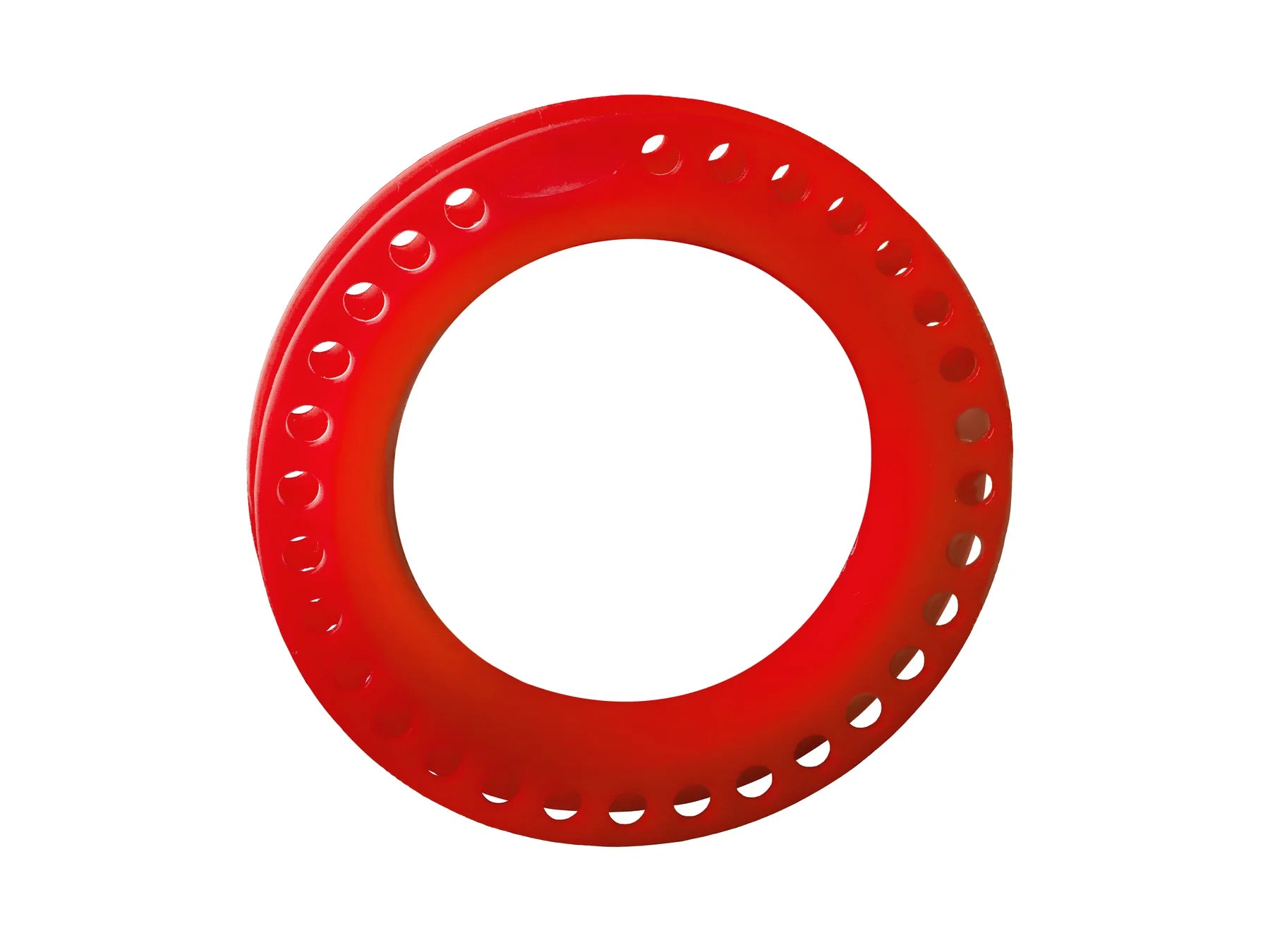 Prism Medium Hoop Earrings with Flying Line Design - Red | Trendy Dangle Hoops for Women, Perfect for Parties, Dates & Everyday Wear