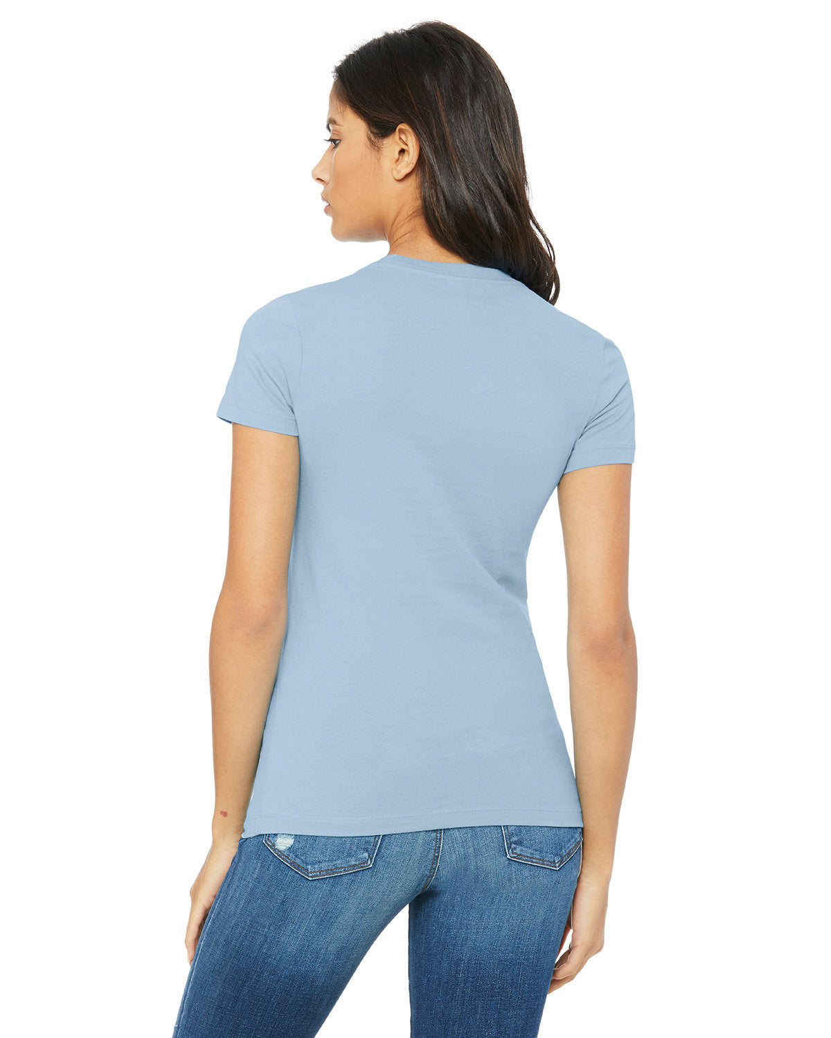 Bella + Canvas 6004 Women's Slim Fit Short Sleeve T-Shirt - Soft Cotton Tee for Casual Wear, Workout & Layering