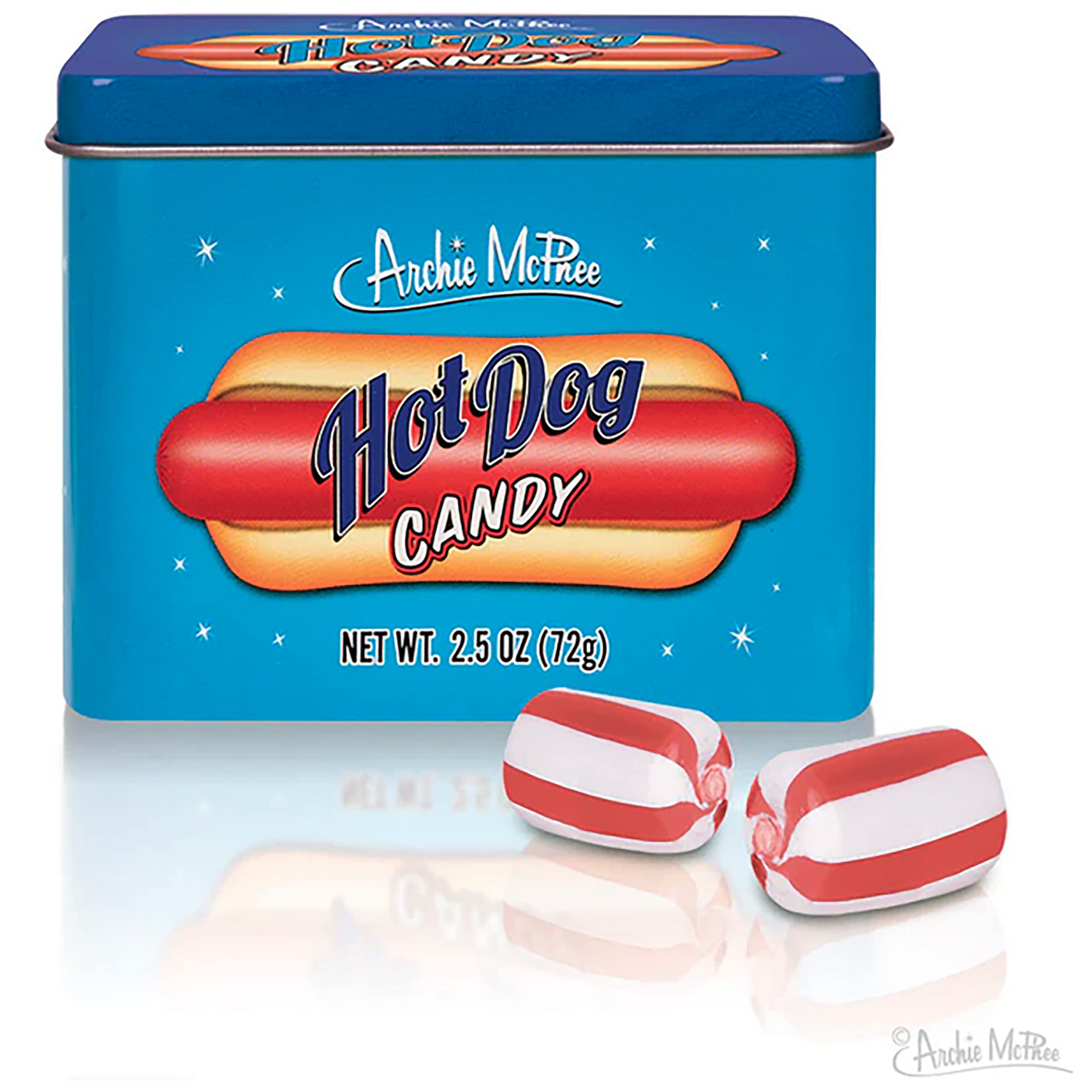 McPhee's Hot Dog Flavored Candy - Sweet & Savory Treat for Parties, Halloween & Movie Nights