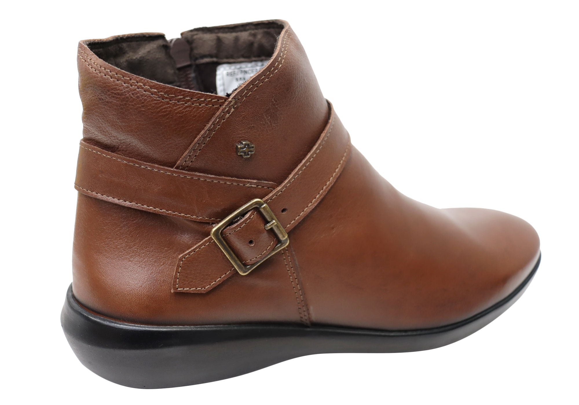 Perlatto Pindera Women's Comfortable Leather Ankle Boots - Brazilian Made - Perfect for Office, Casual Wear & Fall Fashion