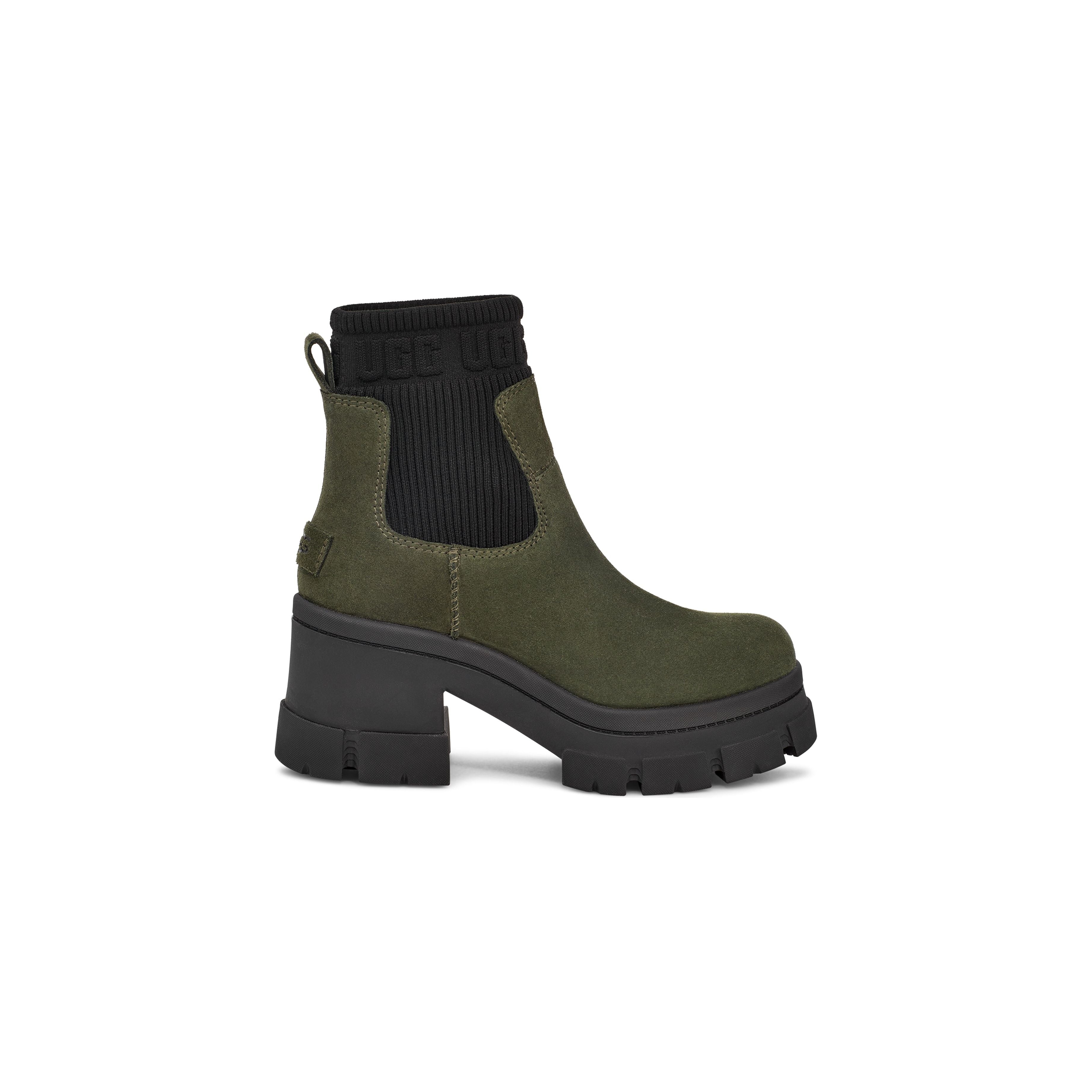 UGG Women's Brooklyn Chelsea Boots in Forest Night - Waterproof Winter Ankle Boots for Women, Comfortable & Stylish for Cold Weather, Snow, and Outdoor Activities