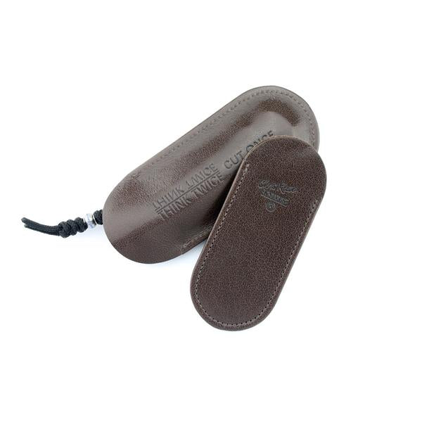 Chris Reeve Large Leather Sheath - Premium Knife Sheath for Outdoor, Hunting & Camping | Durable Leather Protection for Fixed Blade Knives | Perfect for Hiking, Bushcraft & Survival Gear