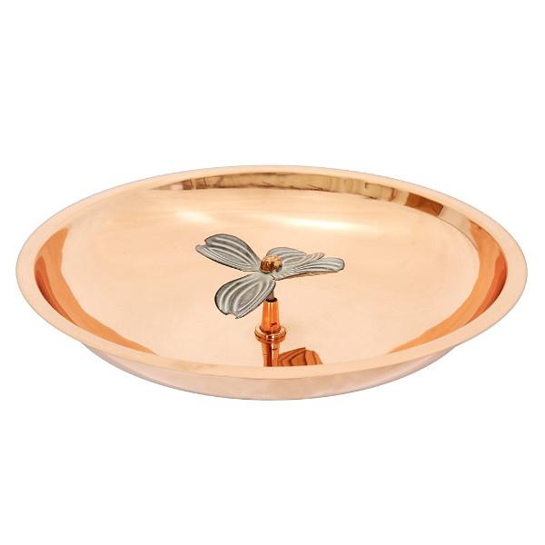 Beautiful Handcrafted Dogwood Birdbath for Garden - Attract Wild Birds with Natural Wood Outdoor Bird Feeder | Perfect for Backyard, Patio & Wildlife Garden Decor