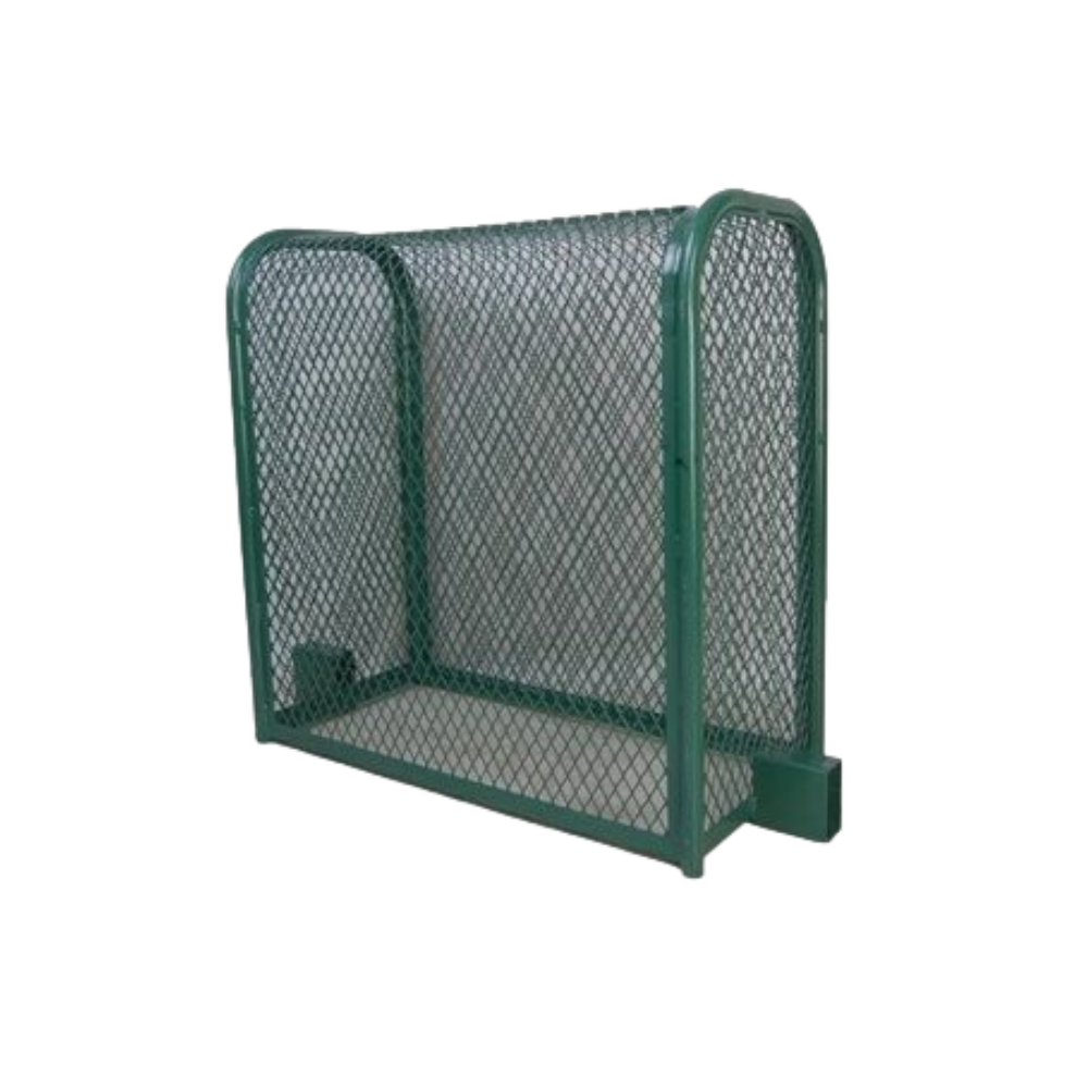 Econo Cage Backflow Enclosure - 30x13x30 Inch Green Expanded Metal Lift-Off Cover | Durable Backflow Preventer Protection for Outdoor Plumbing & Irrigation Systems | Weather-Resistant Utility Box for Water Meters & Valves