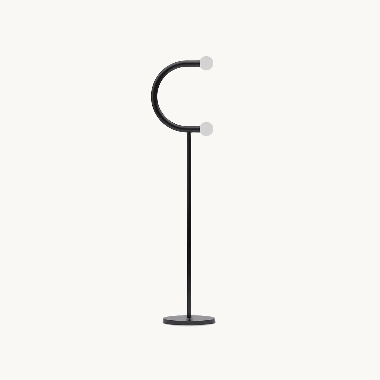 Modern C-Shaped Floor Lamp with Adjustable Height - Bright LED Reading Light for Living Room, Bedroom & Office - Stylish Home Decor Lighting Fixture