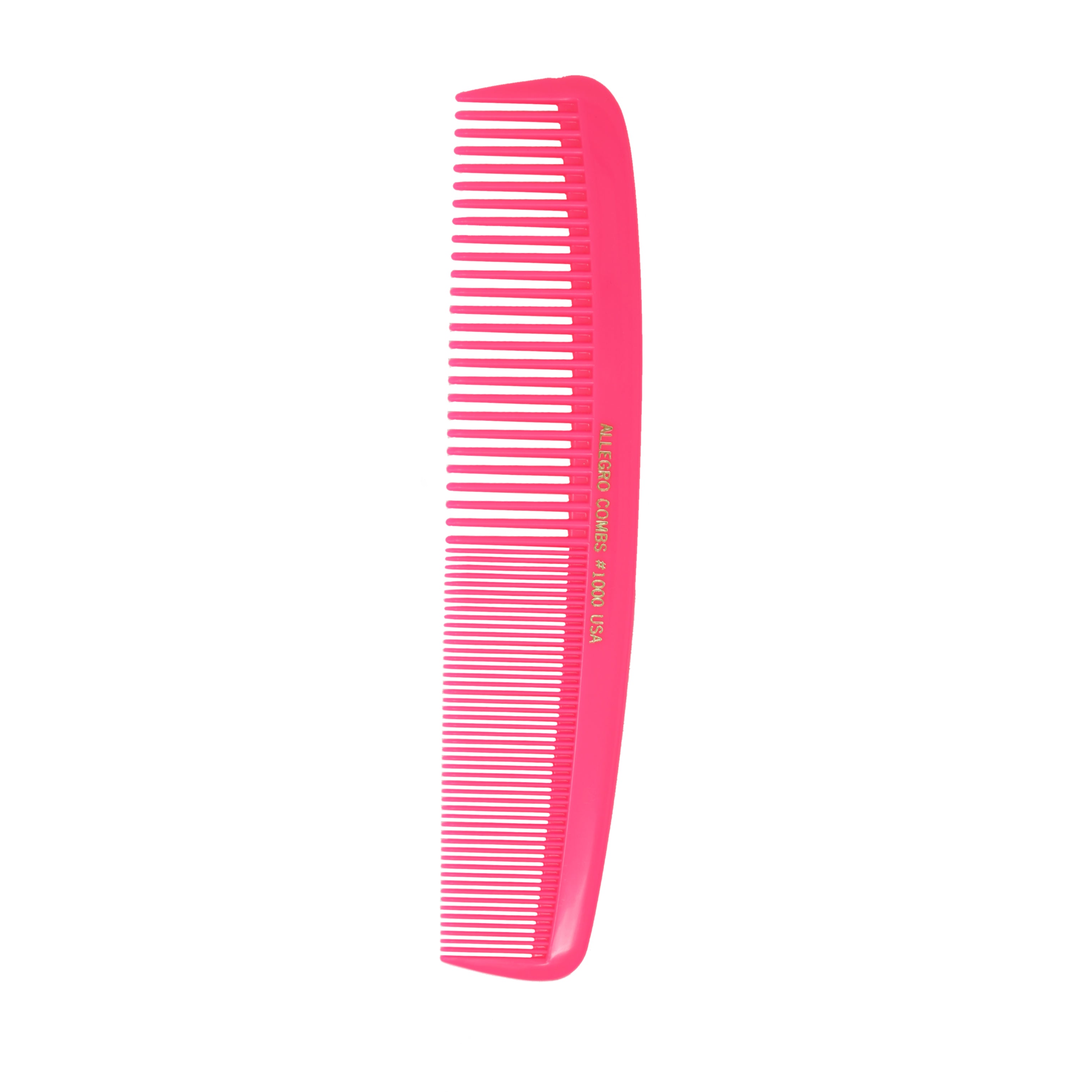 Allegro Combs #1000 X Large Styling Comb - Professional All Purpose Hair Comb for Thick & Curly Hair - Perfect for Salons, Styling & Detangling at Home
