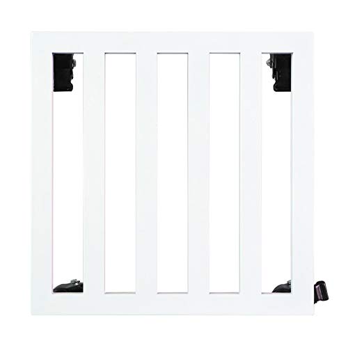 Heavy Duty Square Metal Plant Pot Trolley with Wheels - Large Garden Flower Pot Mover Dolly & Stand - Indoor/Outdoor Plant Caddy with Saucers - White, 40