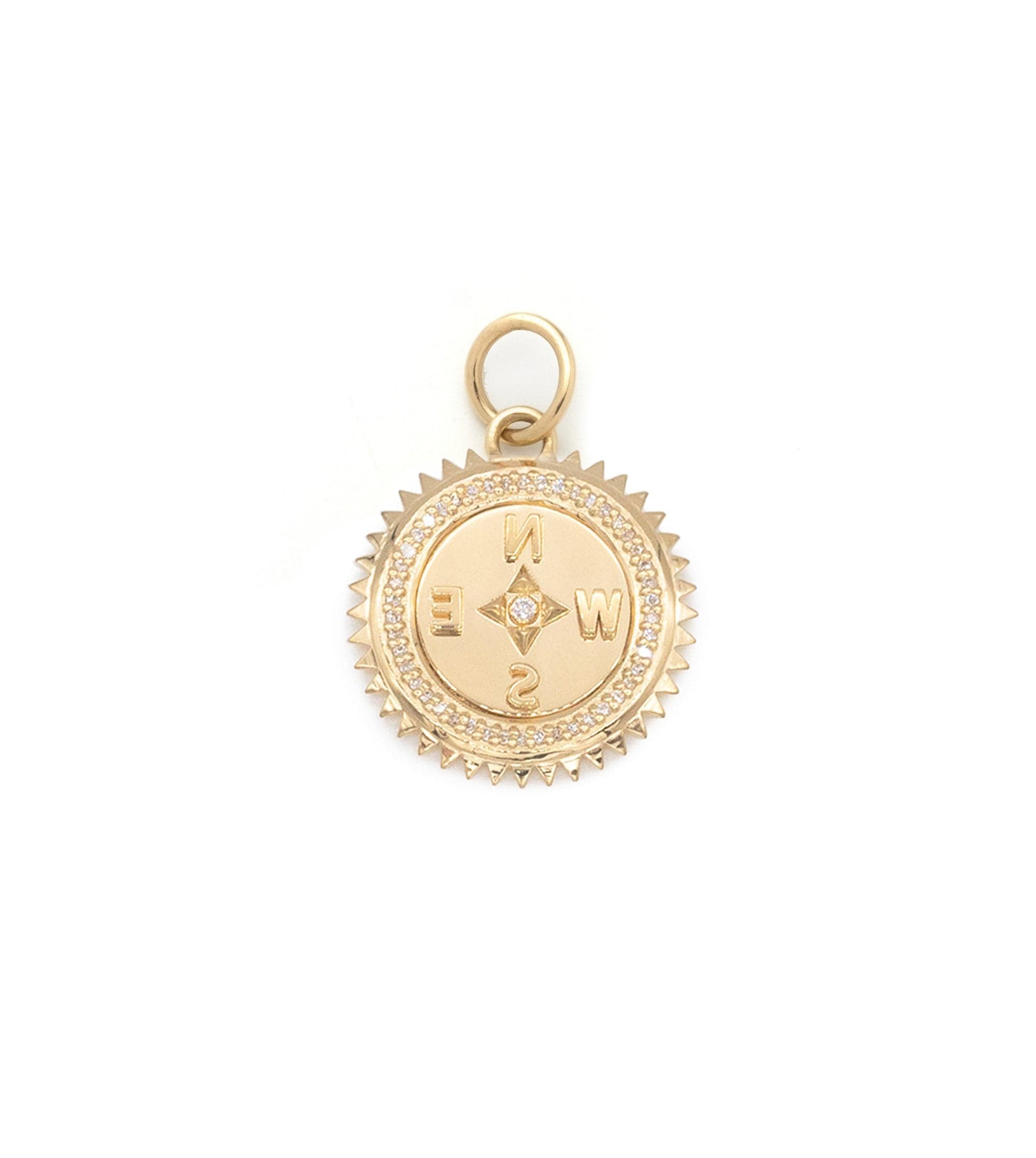 Internal Compass Baby Medallion - Spiritual Protection Necklace for Newborns & Toddlers | Perfect Christening Gift & Everyday Wear