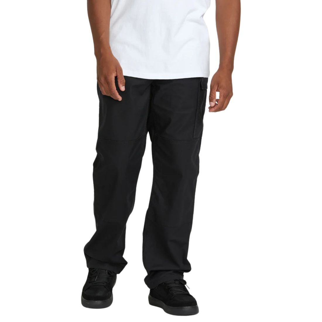 Volcom Men's Caliper II Relaxed Fit Work Pants - Durable Comfort for Construction & Outdoor Jobs - A1102502 Black - Perfect for Carpenters, Electricians & Landscapers