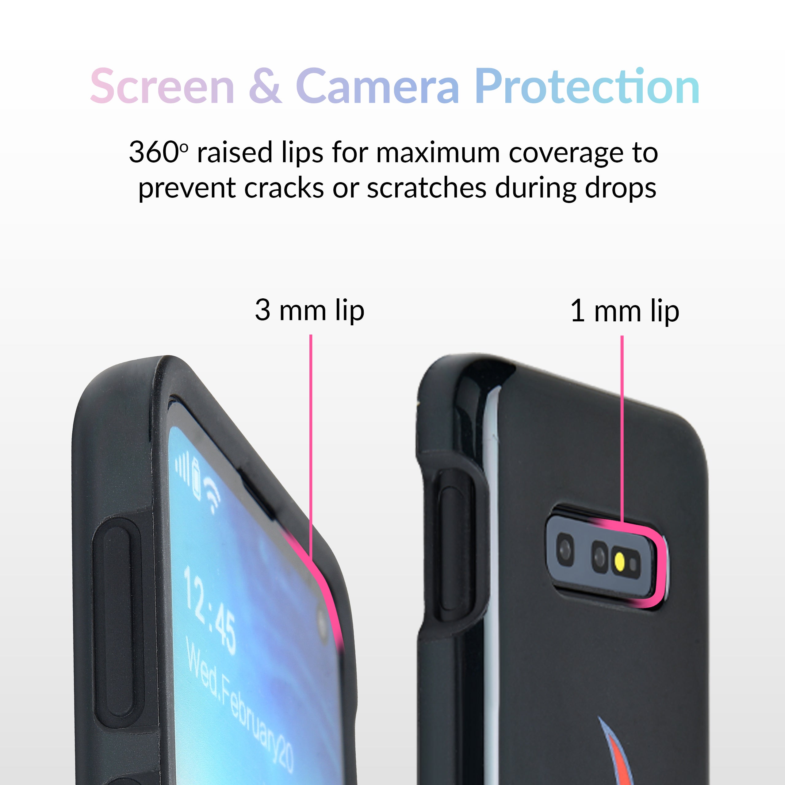 Blue Chrome Flames Samsung Galaxy Phone Case - Protective Cover for Galaxy S21/S20/S10 - Stylish & Durable for Everyday Use & Gaming