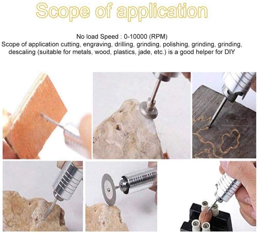 Mini Table Saw Rock - Lapidary Equipment for DIY Jewelry Making, 0-10000 RPM Bench Buffer Grinding Machine with Flexible Shaft - Perfect for Home Woodworking, Stone Carving & Hobby Craft Projects