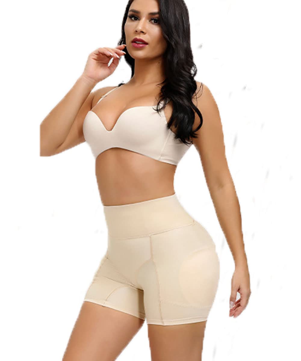 Elhada High Waist Body Shaper Shorts for Women - Tummy Control & Thigh Slimming Shapewear - Perfect for Postpartum, Workout & Everyday Wear