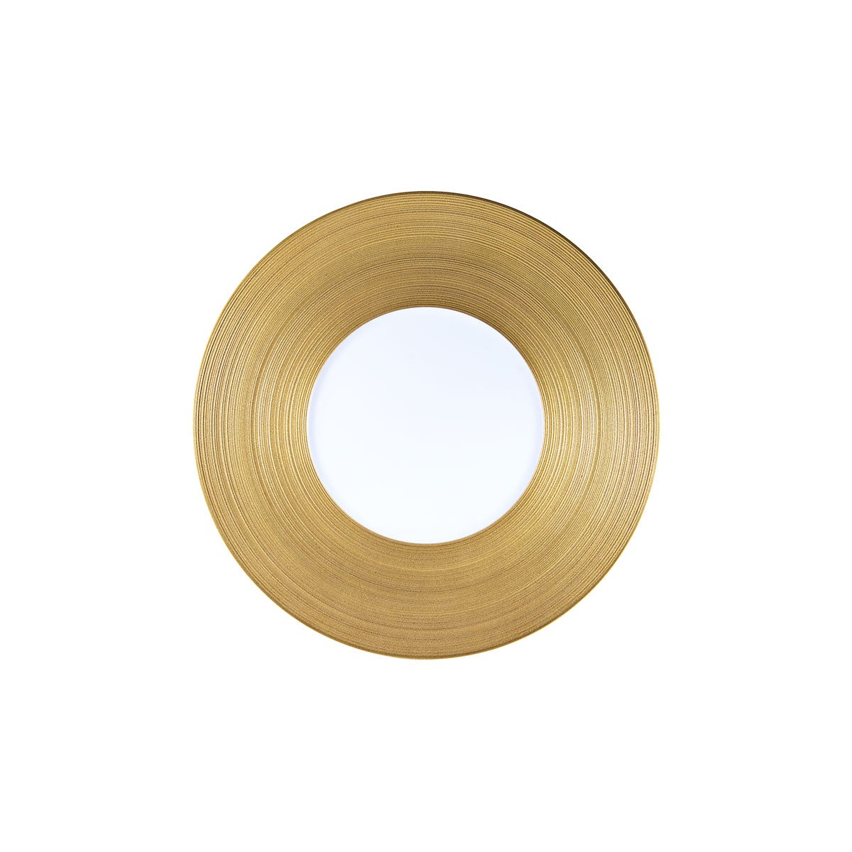 Elegant Gold Salad Plates - Set of 4 Fine Dining Appetizer Dishes for Dinner Parties, Wedding Receptions & Holiday Entertaining