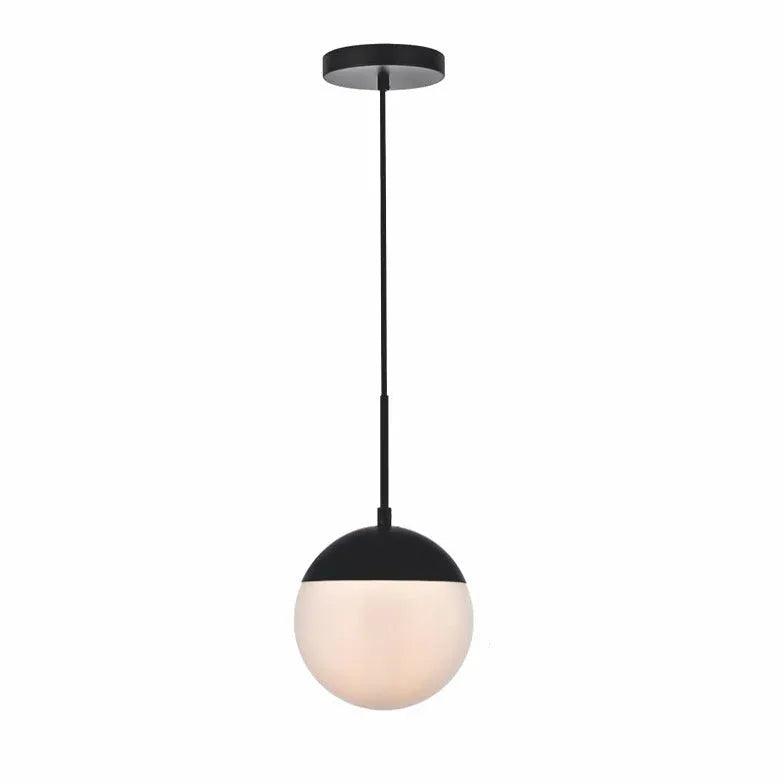 Modern Single Bead Pendant Light for Kitchen Island - Elegant Dining Room & Bar Lighting Fixture - Perfect for Farmhouse, Contemporary & Industrial Decor
