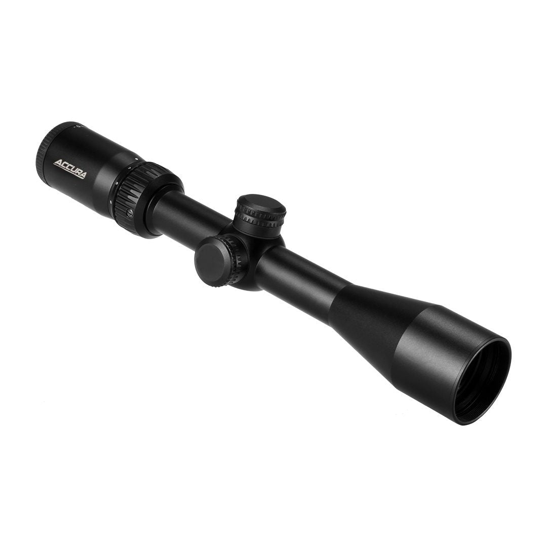 Accura Rapid 3 9x40 Plex Riflescope with Mounting Rings - High Precision Rifle Scope for Hunting & Target Shooting | Durable Optics for Outdoor Adventures