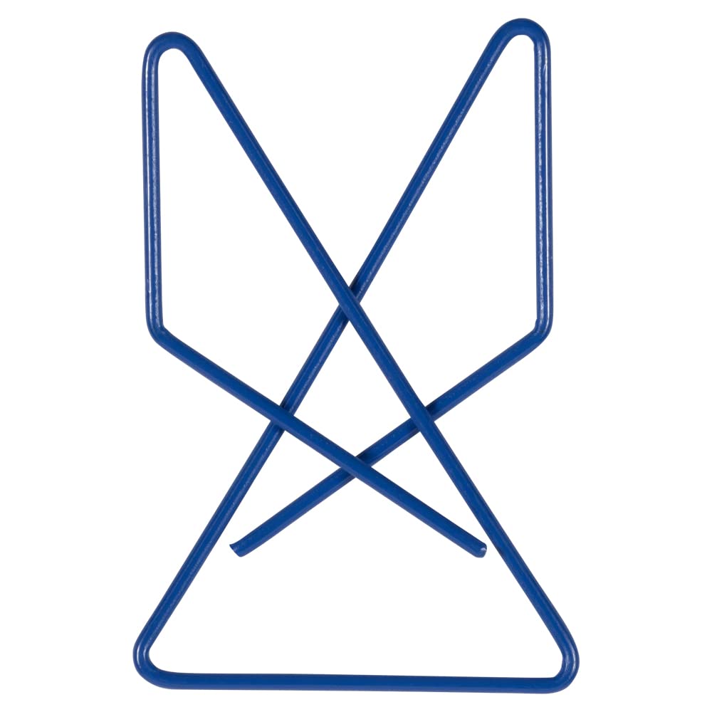 Colorful Butterfly Paper Clips - Dark Blue Stationery Clamps (15-Pack) for Office, School, and Craft Projects