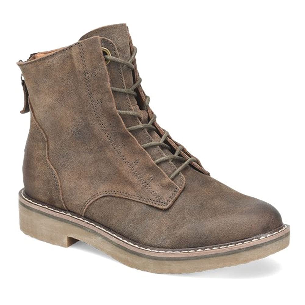 Comfortiva Men's Renny Boots - Waterproof Leather Ankle Boots for Walking & Hiking | Slip-Resistant, Cushioned Comfort for Work & Outdoor Activities