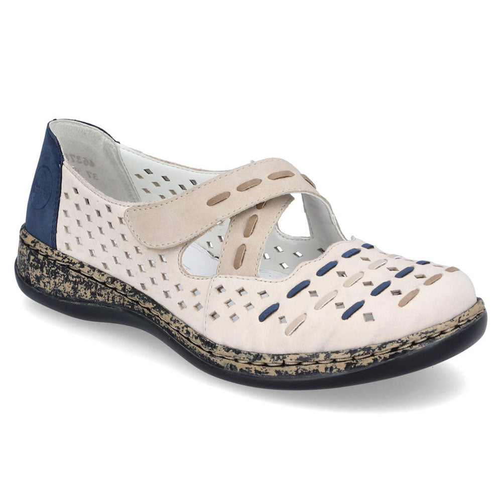 Rieker 46378 Women's Comfortable Casual Shoes - Lightweight Slip-On Loafers for Walking, Work & Travel | Perfect for Office, Shopping & Daily Wear