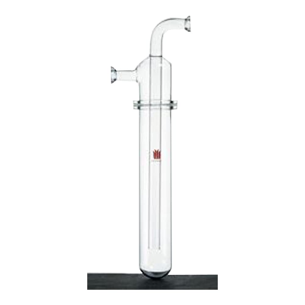 V391557 Synthware Vacuum Trap - 2-Piece Lab Glassware with 57mm Flange & #15 O-Ring Joint | 50mm OD, 300mm Length | Ideal for Chemistry Labs & Distillation Setups