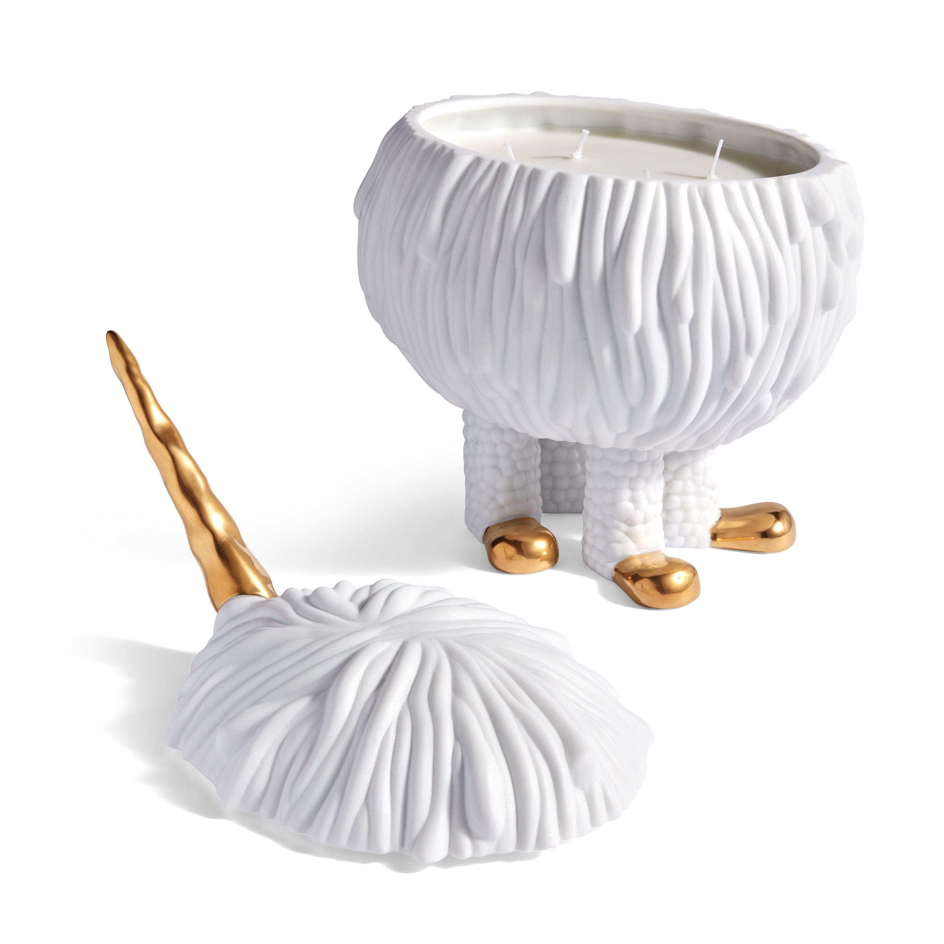 Haas Mojave Unicorn Scented Candle with 4 Wicks - Perfect for Home Decor, Relaxation & Gift Giving