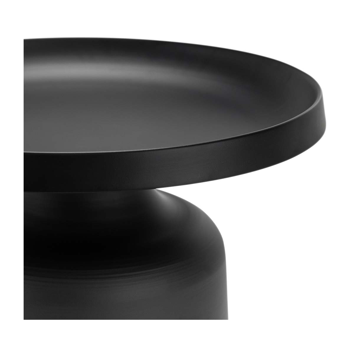 Javi Pedestal Tray Side Table - Modern End Table with Removable Tray Top for Living Room, Bedroom, or Office - Perfect for Holding Drinks, Books, and Decor