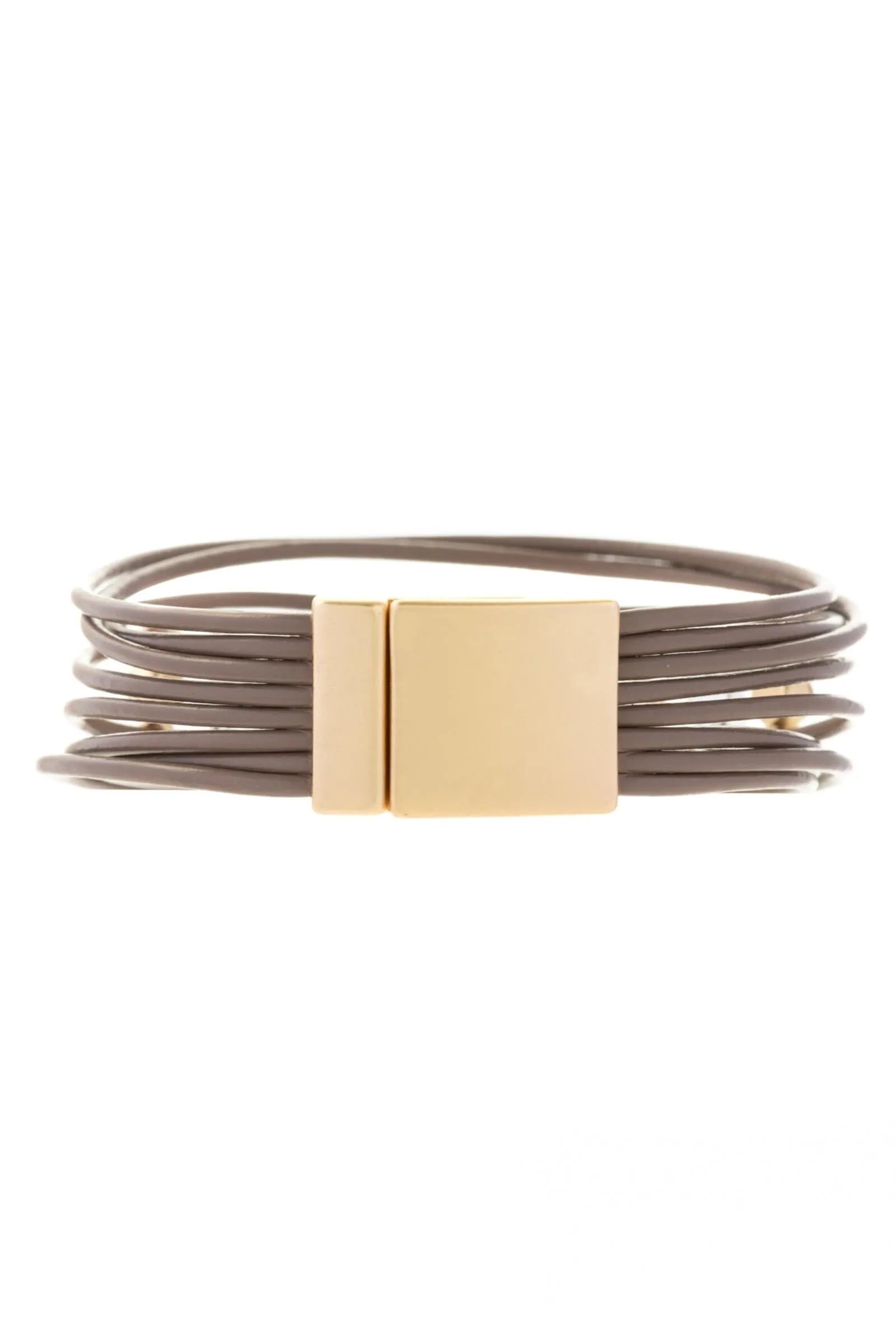 Stylish Jewel Leather Wire Bracelet for Women - Handmade Boho Chic Jewelry - Perfect for Casual Wear, Parties & Gifts