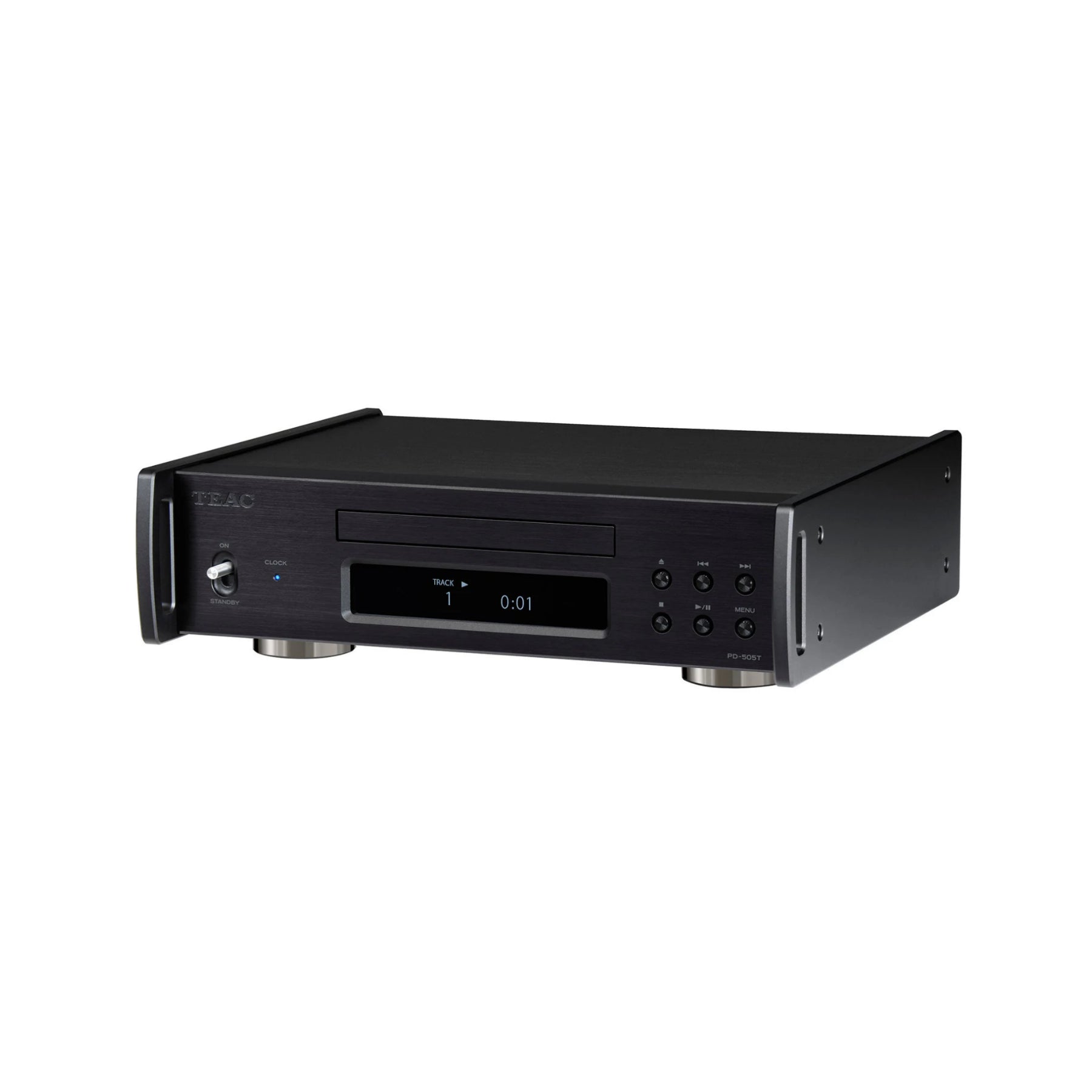 TEAC PD-505T High-End CD Transport Player - Professional Audio CD Transport for Audiophiles & Home Theater Systems | Perfect for Music Lovers & Hi-Fi Enthusiasts
