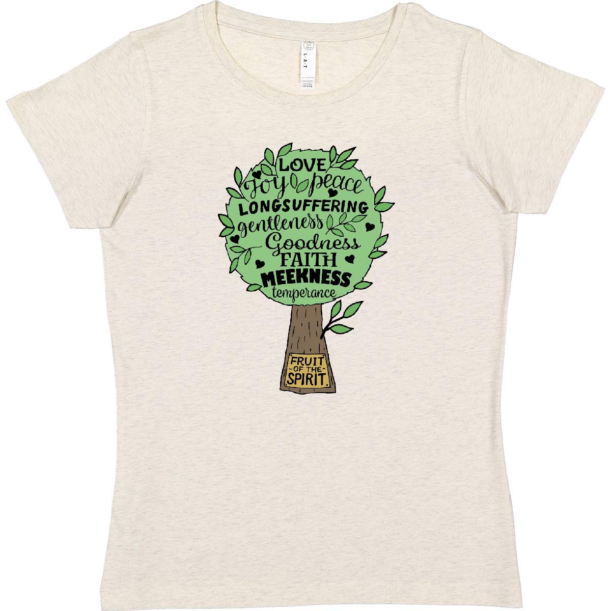 Fruit of The Spirit Bible Quote Women's T-Shirt - Christian Faith Apparel