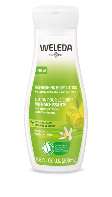 Weleda Refreshing Body Lotion - Hydrating & Nourishing Moisturizer for Dry Skin | Natural Ingredients for Daily Skincare Routine | Perfect for Post-Shower & Before Bed Use