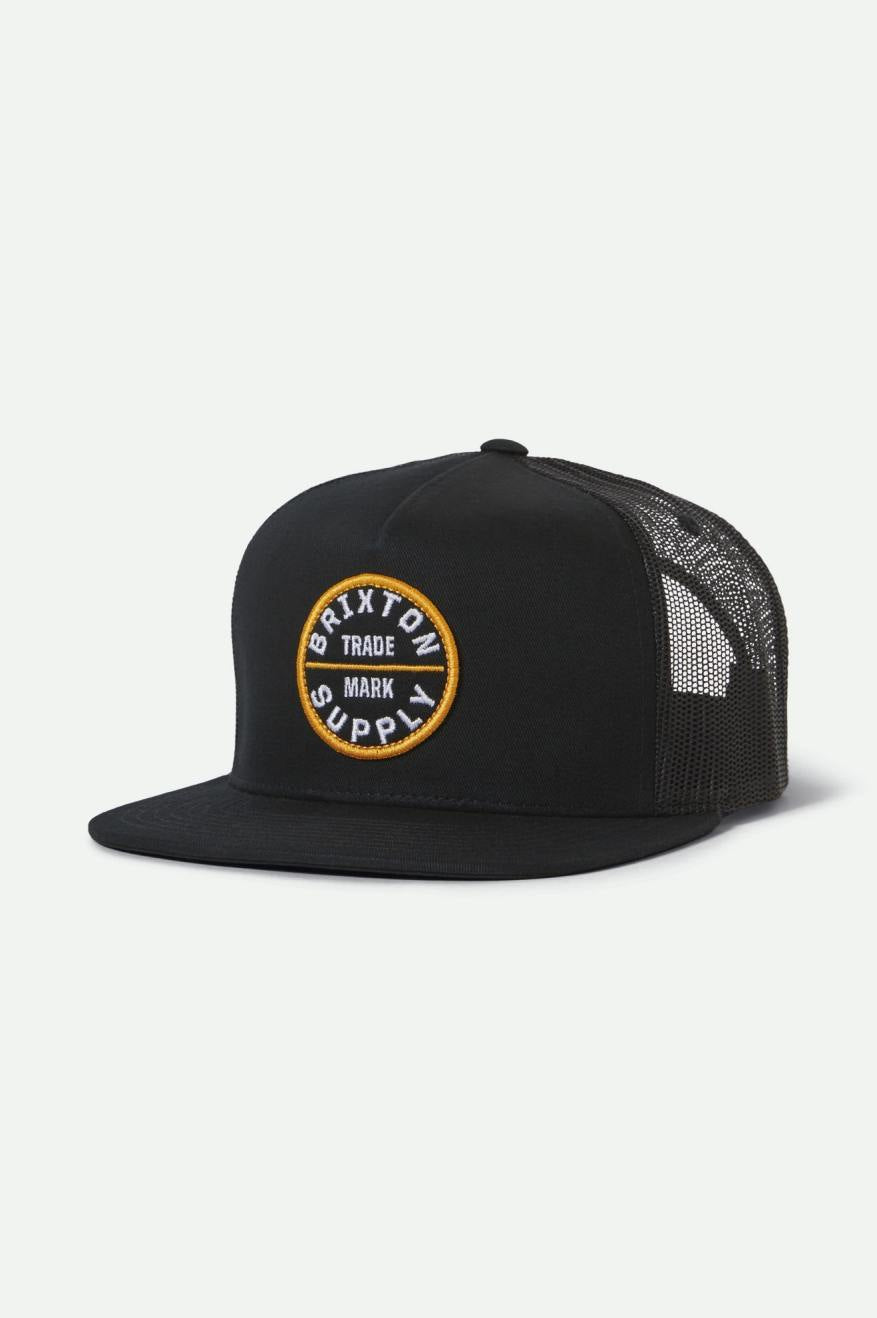 Oath Trucker Hat - Black/Black - Stylish Adjustable Baseball Cap for Men & Women - Perfect for Outdoor Activities, Sports, and Casual Wear