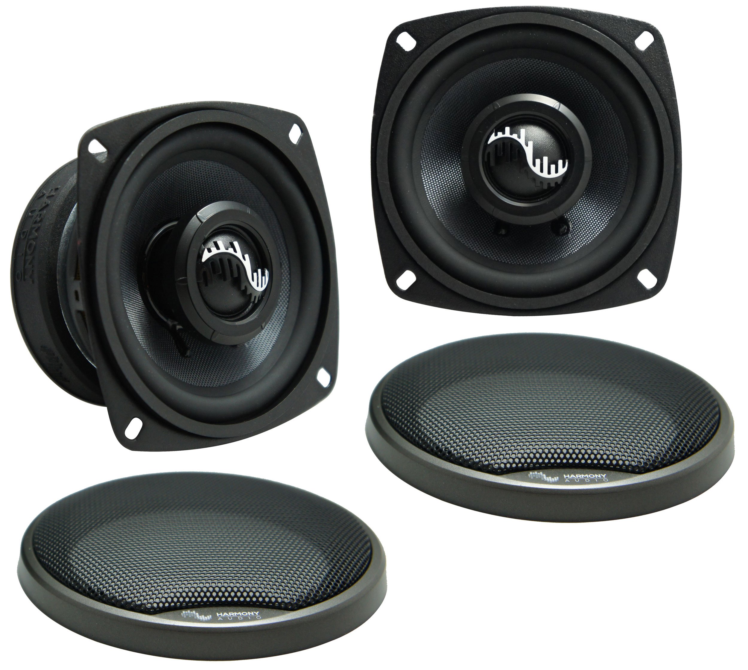 1984-1989 Chevy Corvette C4 & CXA360.4 Factory Speaker Replacement Bundle (2) - Harmony Audio Compatible Car Speakers for Enhanced Sound Quality | Perfect for Car Audio Upgrades & Road Trips