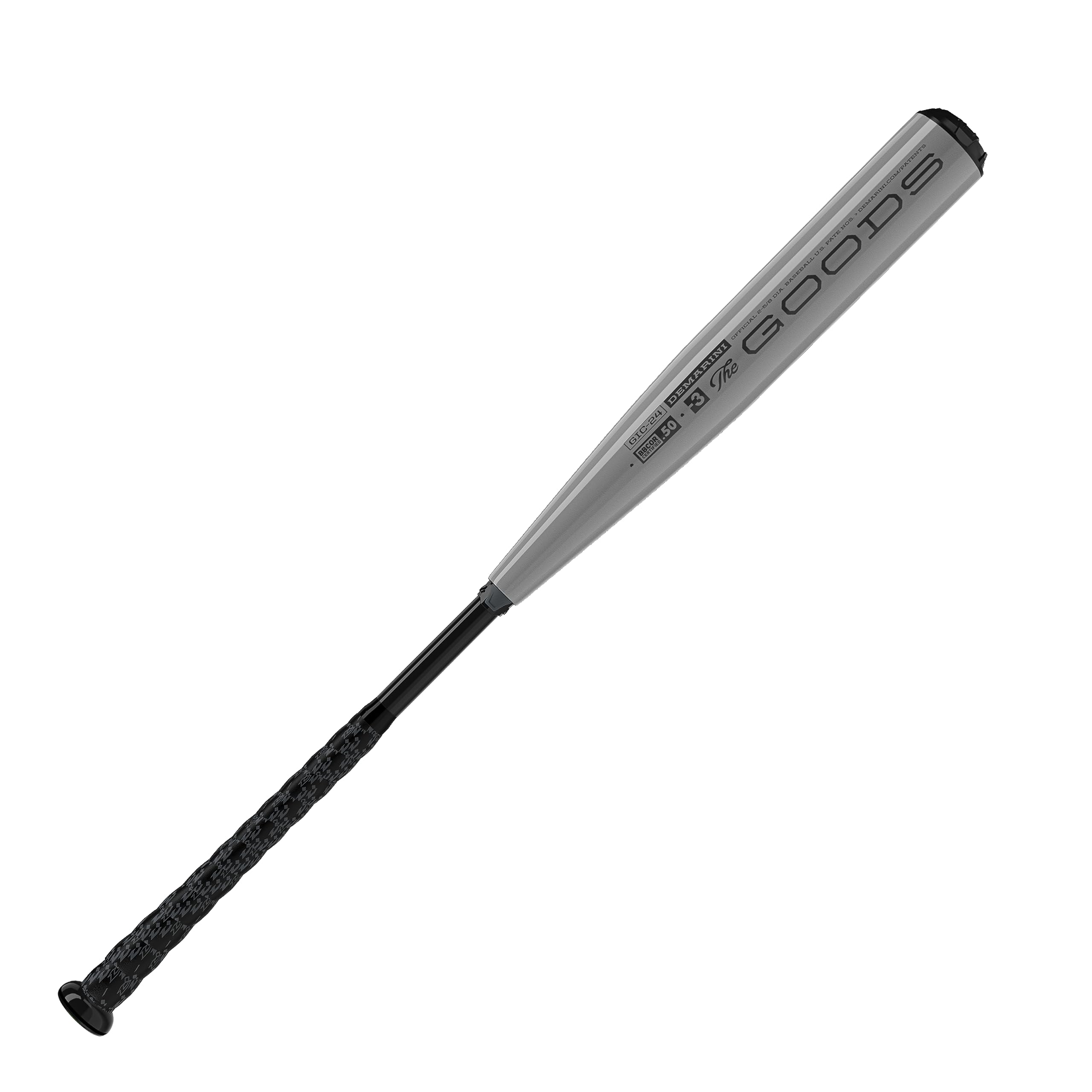 DeMarini 2024 The Goods (Drop 3) BBCOR Baseball Bat - High Performance Aluminum Alloy Bat for Power Hitters - Perfect for College & High School Baseball Games, Tournaments & Training