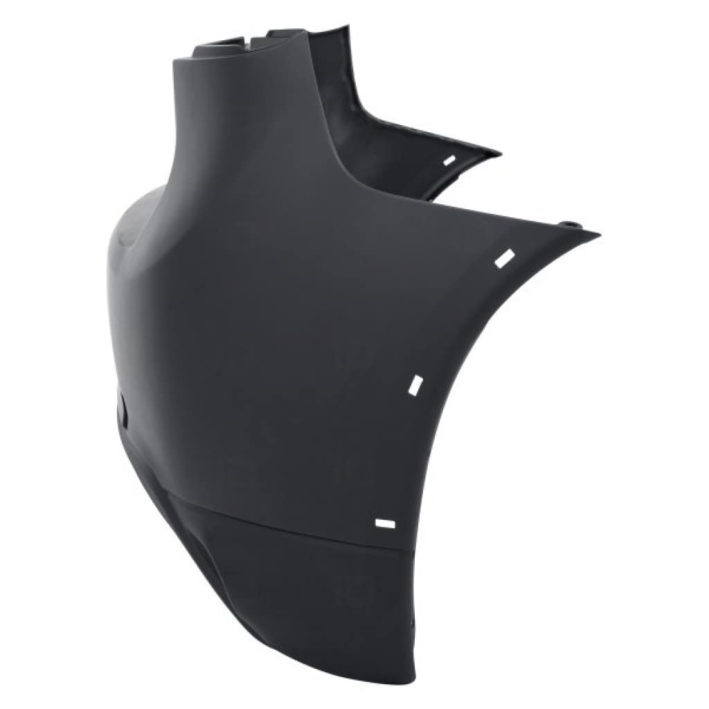 Mitsubishi Outlander Sport/RVR 2016-2017 Rear Bumper Cover with Textured Lower & Flare Holes | Primed Replacement Part MI1100302 6410D091 | Perfect for Off-Roading & City Driving