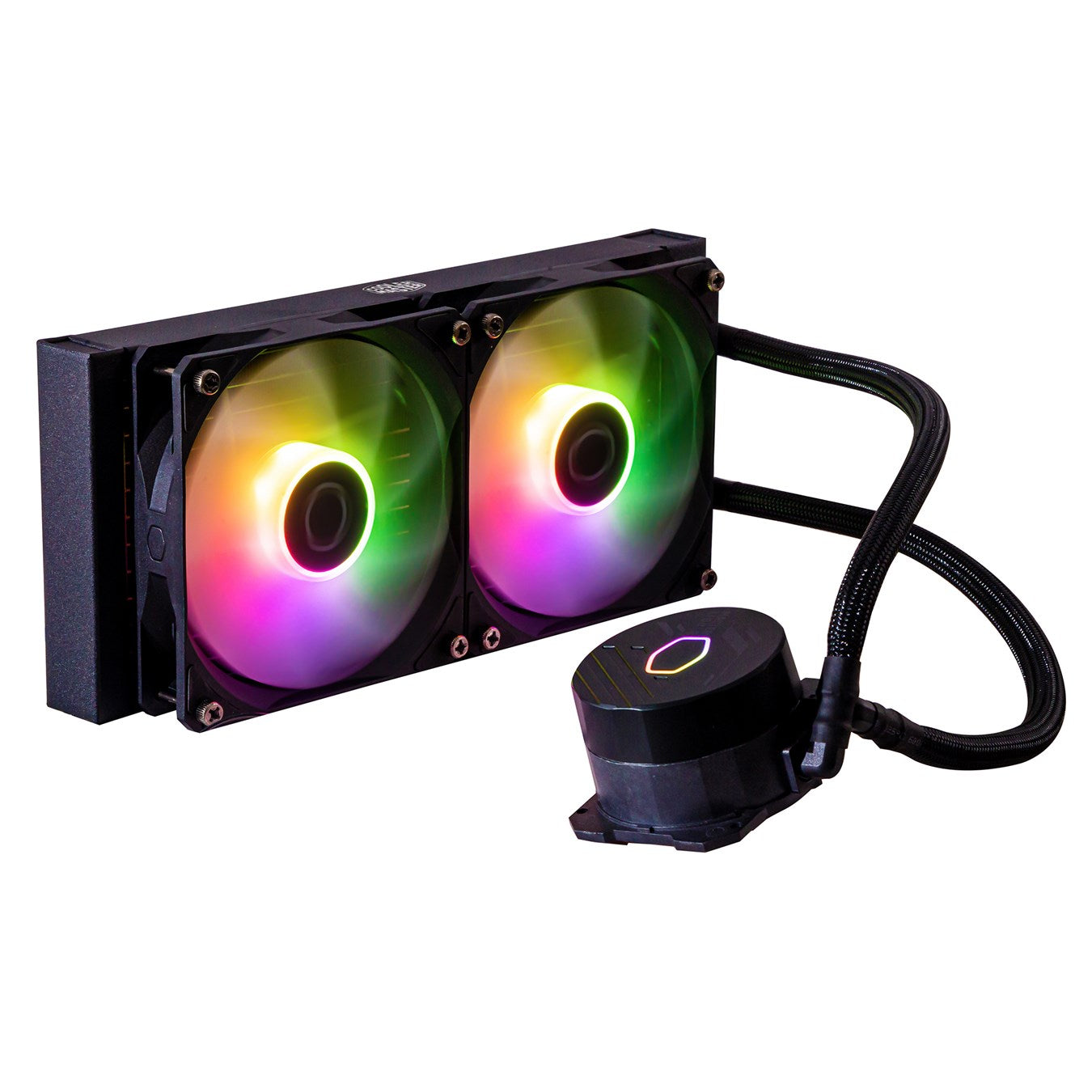 Cooler Master Liquid 240L Core ARGB - 240mm AIO Liquid CPU Cooler with RGB Lighting for High-Performance PC Gaming & Overclocking | Perfect for Gaming Rigs, Workstations, and Content Creation PCs