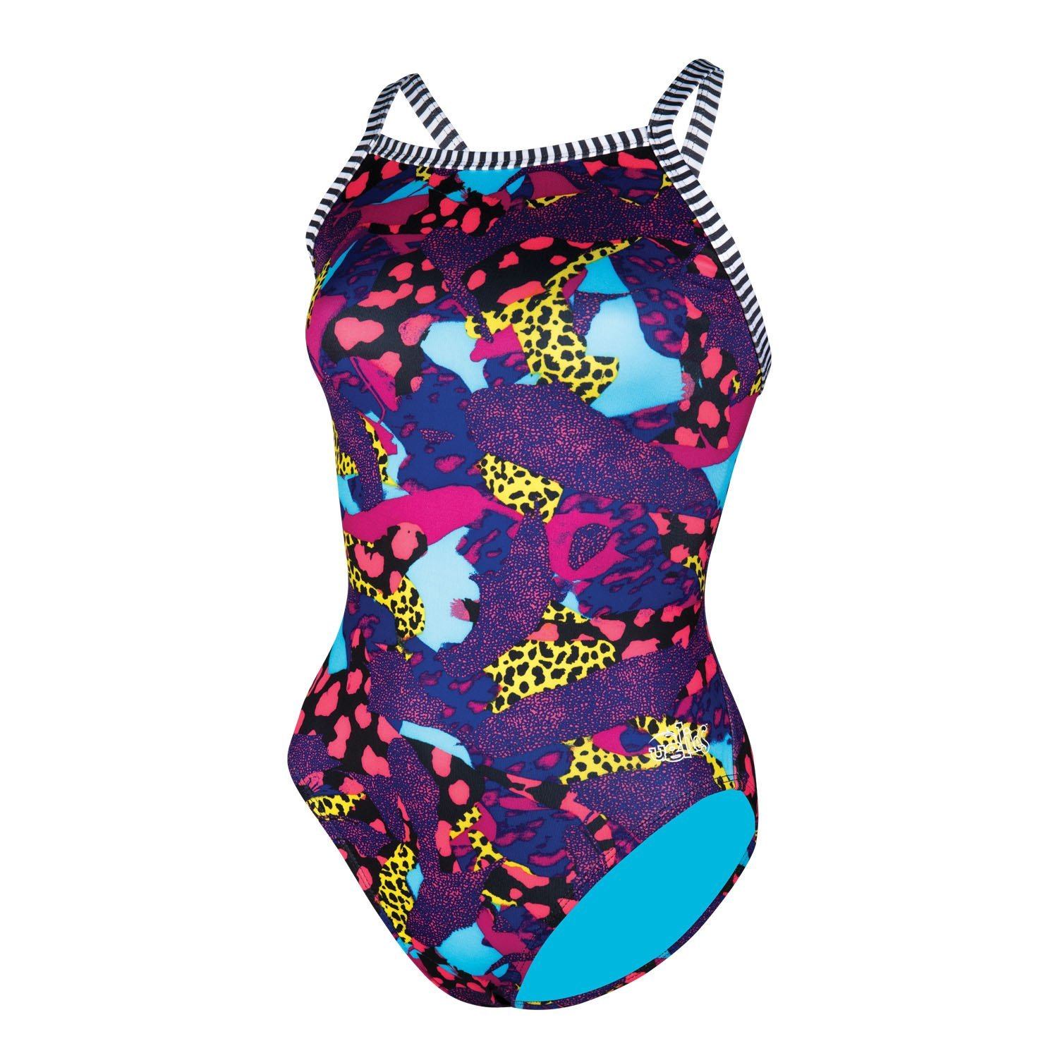 Uglies Women's Seapop V 2 Back One Piece Swimsuit - Sexy High Cut Bathing Suit for Beach, Pool & Summer Vacations