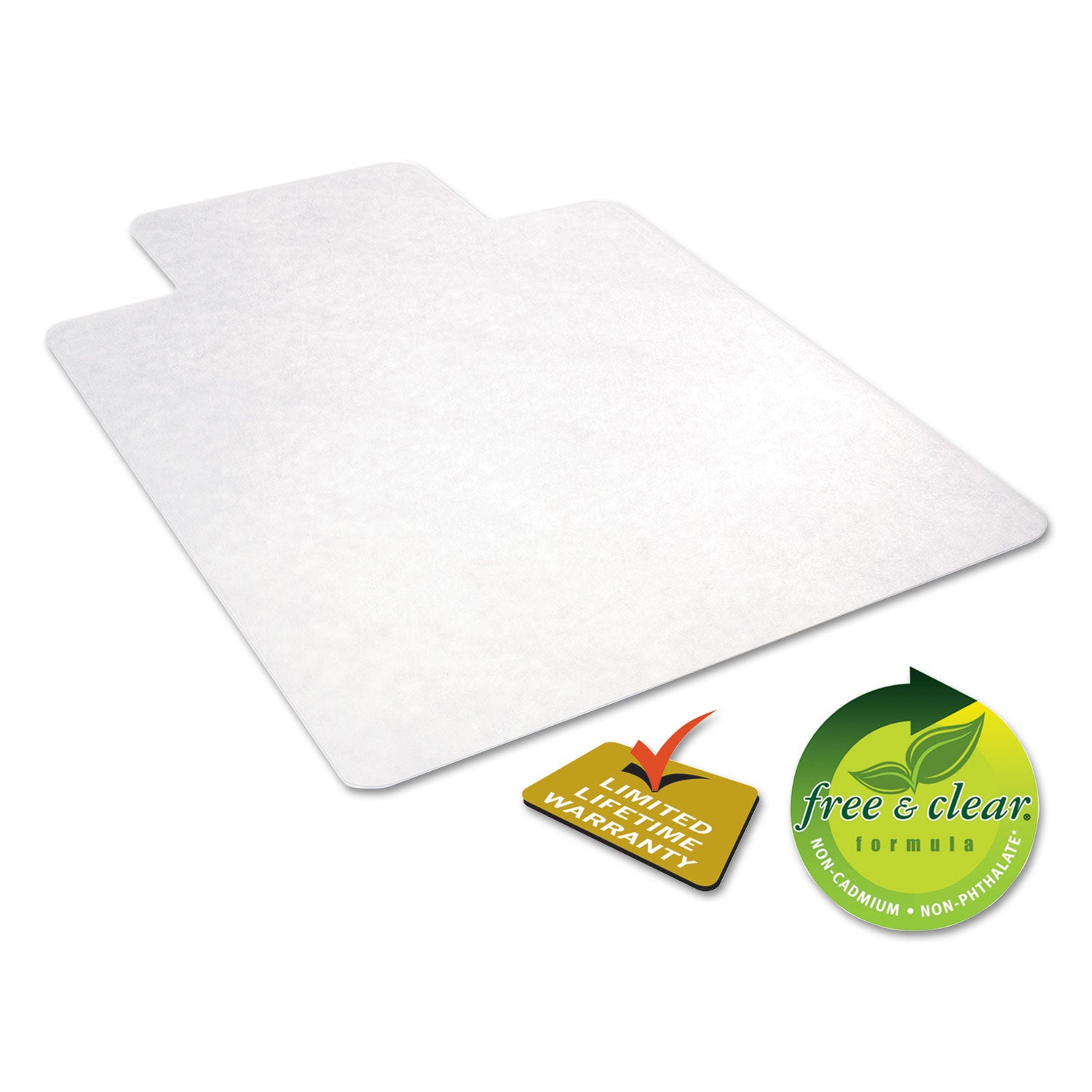 **Alera® Clear Non-Studded Chair Mat for Hardwood Floors – 36