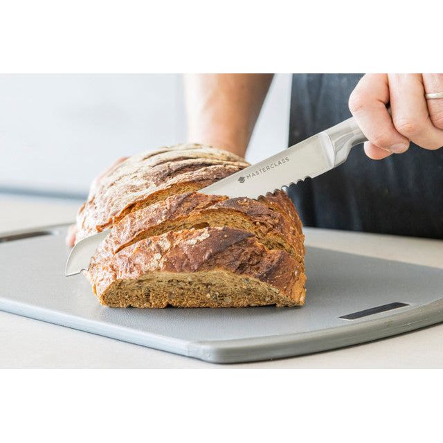 Premium Acero Stainless Steel 8-Inch Bread Knife - Professional Serrated Blade for Slicing Bread, Cakes & Pastries - Perfect for Home Baking & Restaurant Use
