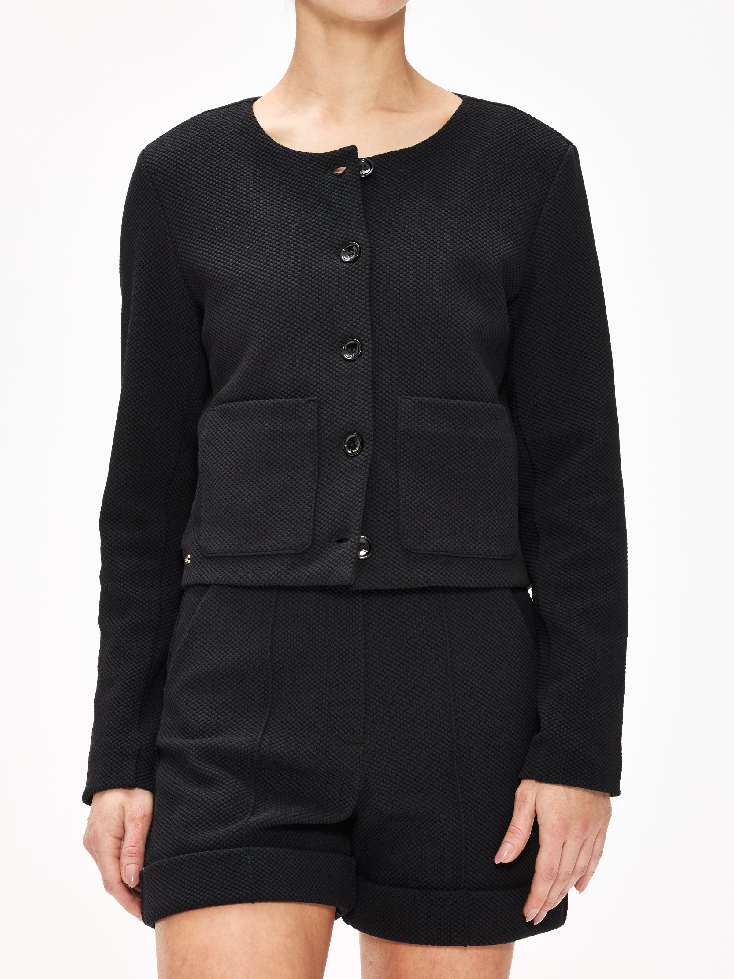Lune Moon Classic Short Jacket for Women - Stylish Lightweight Outerwear for Spring & Fall | Perfect for Casual Outings, Office Wear & Travel