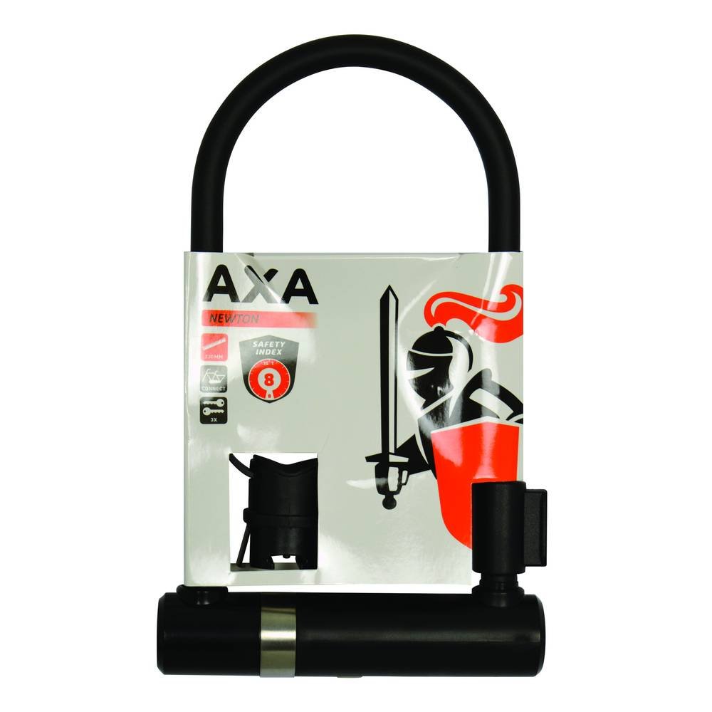 AXA Unisex Newton 150/10 Bike Cable Lock - Heavy Duty Bicycle Security for Urban Commuting & Outdoor Cycling - Perfect for City Rides, Campus Safety, and Parking Protection